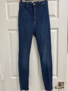 ROLLA'S Women's Skinny Jeans in Deep Blue 26